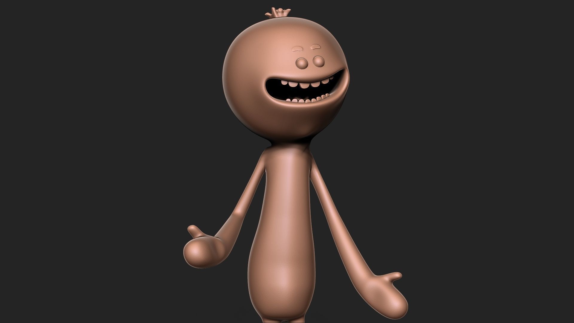 Mr Meeseeks 3D model 3D printable | CGTrader