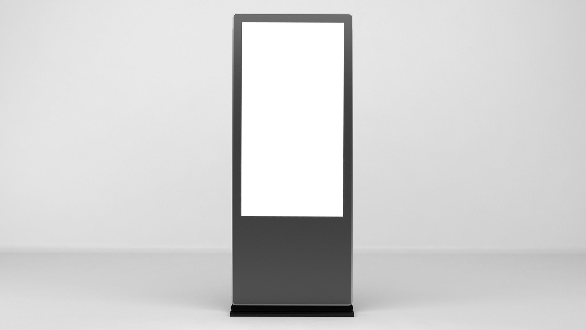 Digital Signage Display 3D model CGTrader