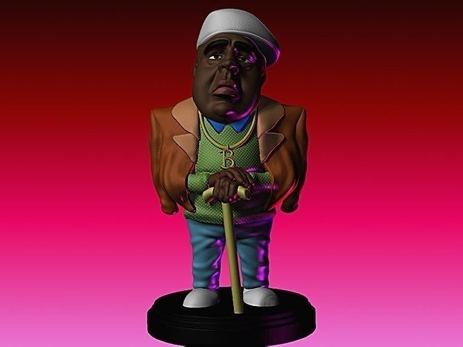 NOTORIUS BIG 3D model 3D printable | CGTrader