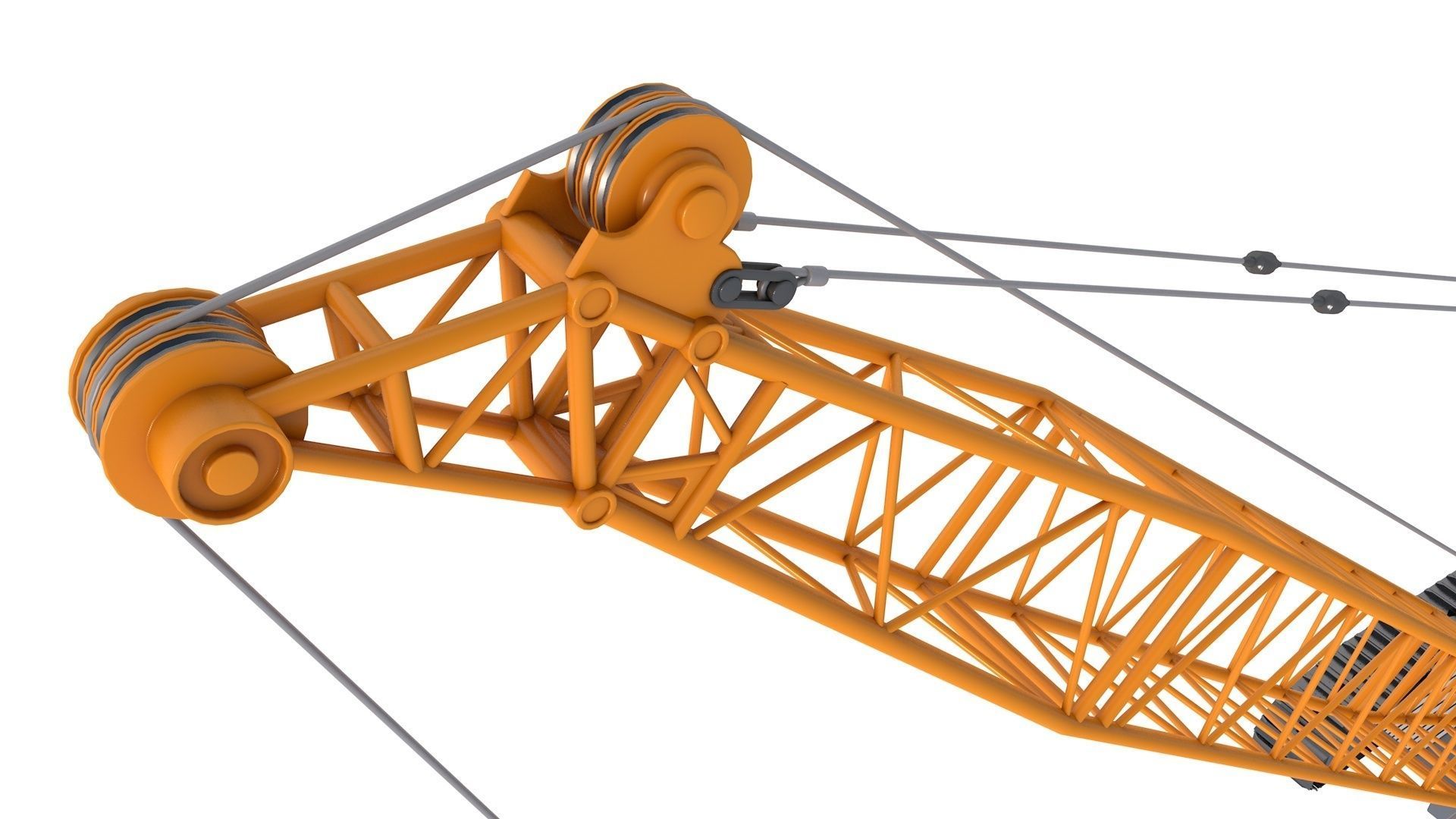 Dragline Excavator 3D model CGTrader