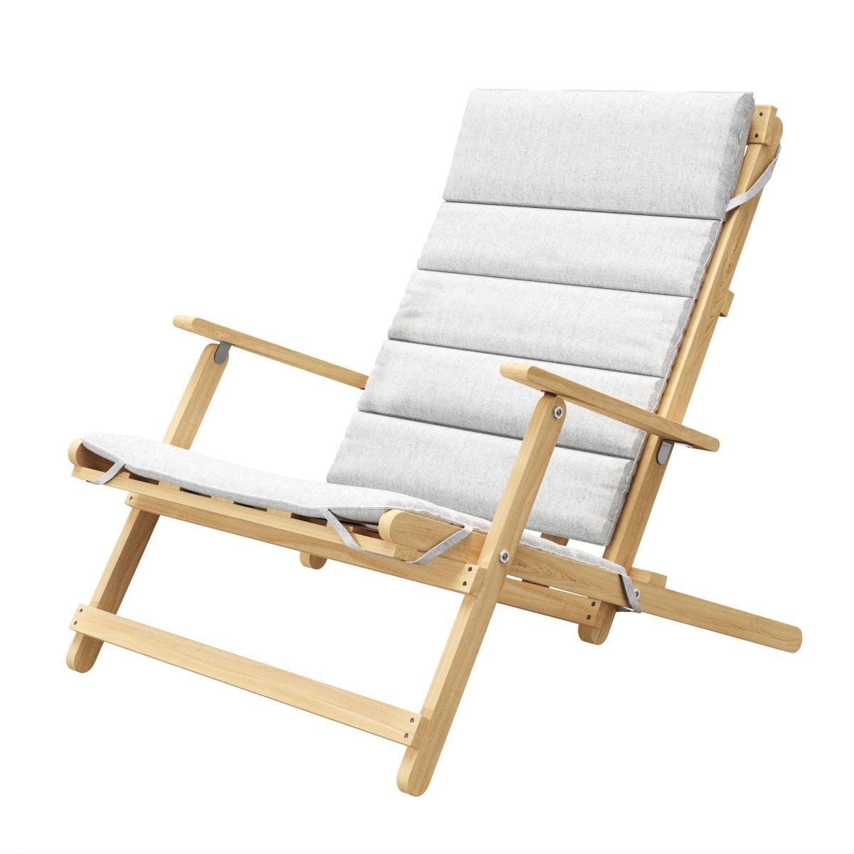 Carl Hansen BM5568 Deck chair 3D model CGTrader