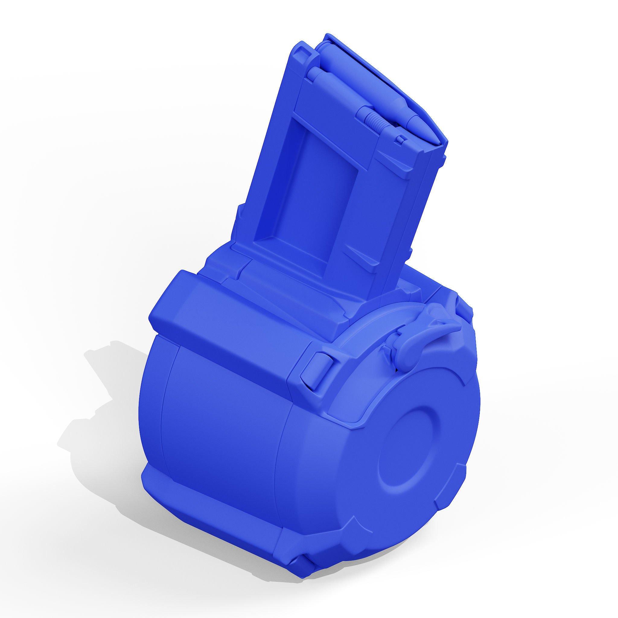 3D model AR15 Drum Mag VR / AR / low-poly | CGTrader