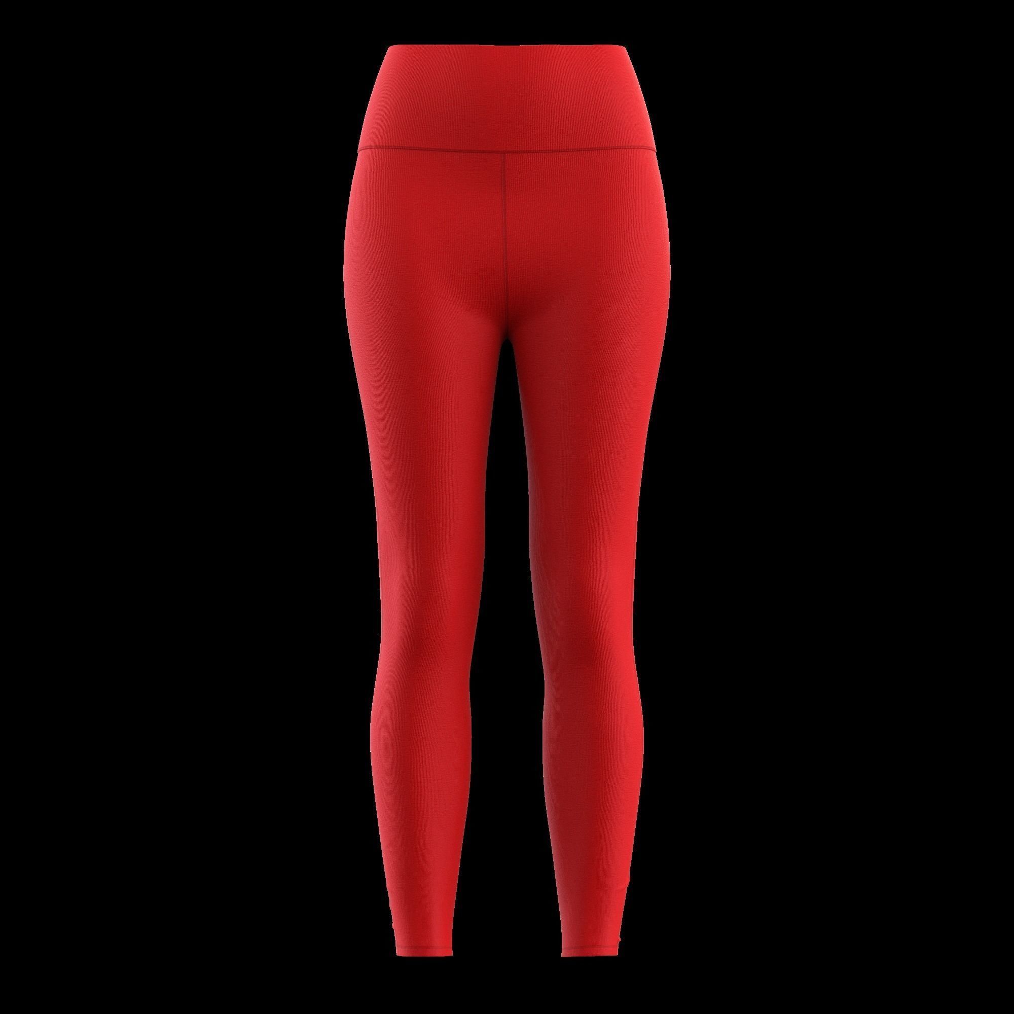 Women High Waisted Leggings Design 3D model CGTrader