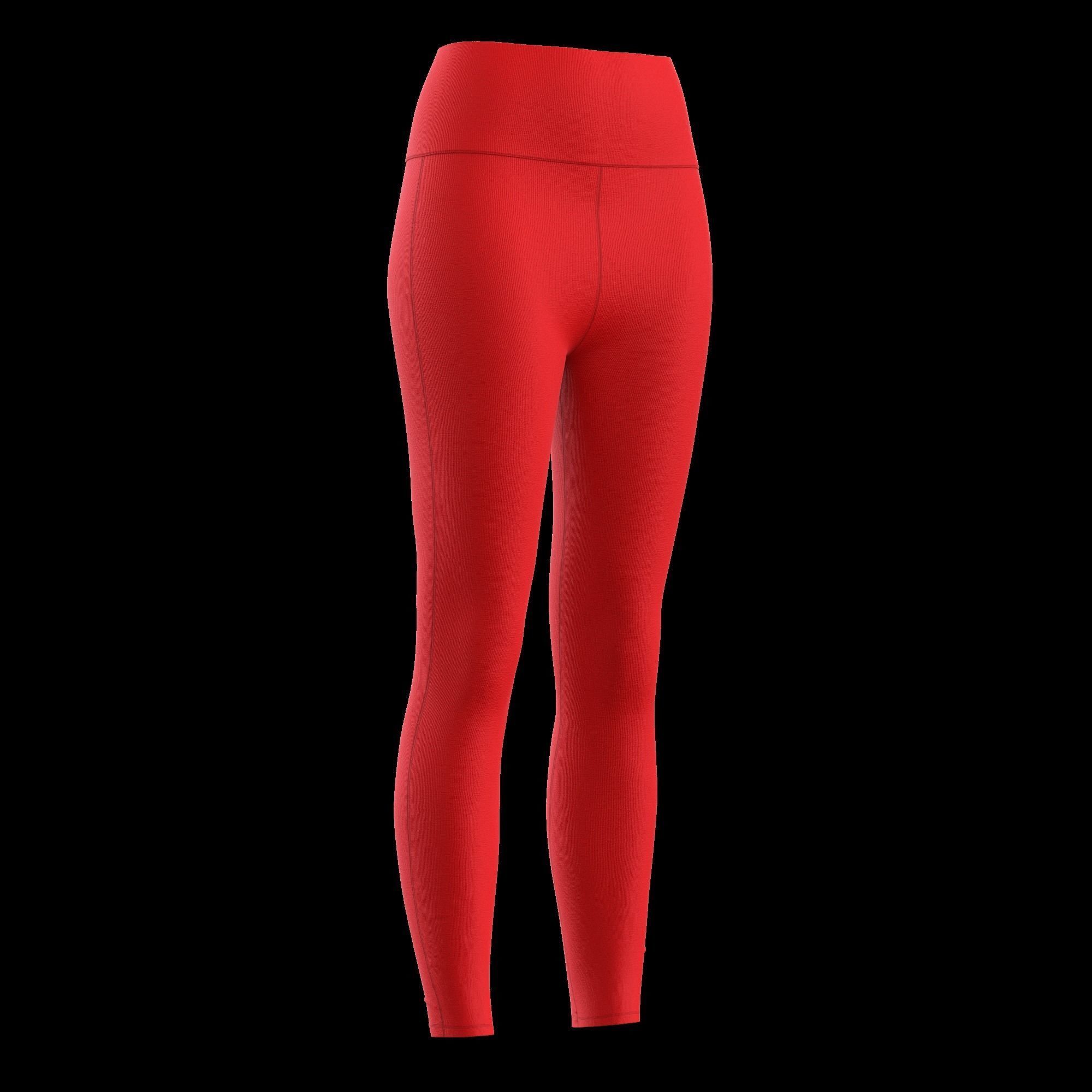 Women High Waisted Leggings Design 3D model CGTrader