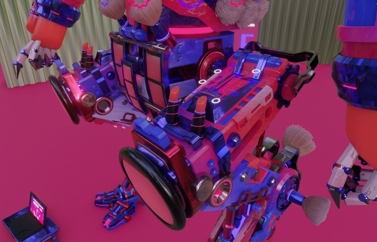 25FEB21 Checkout Coercion 3D model CGTrader