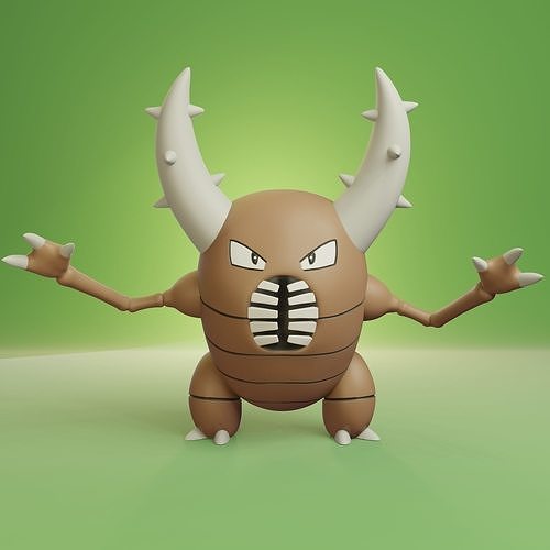 Pokemon Pinsir free 3D model 3D printable CGTrader