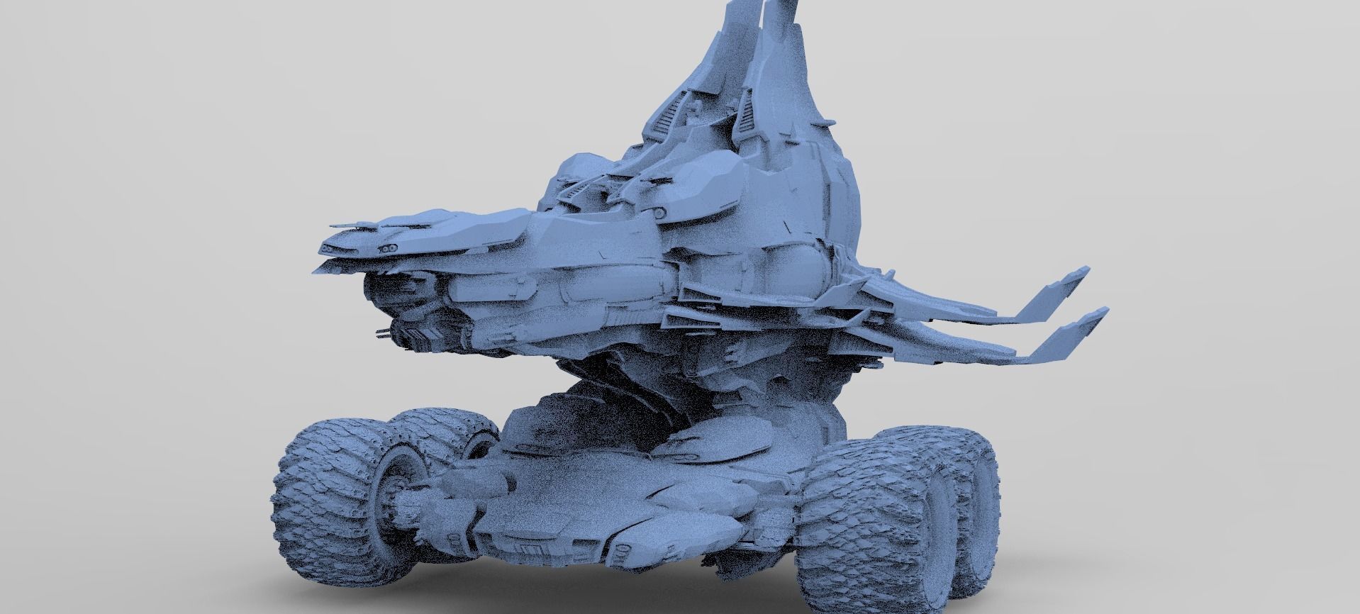 Space Roamer Mining laser craft 2 3D model CGTrader