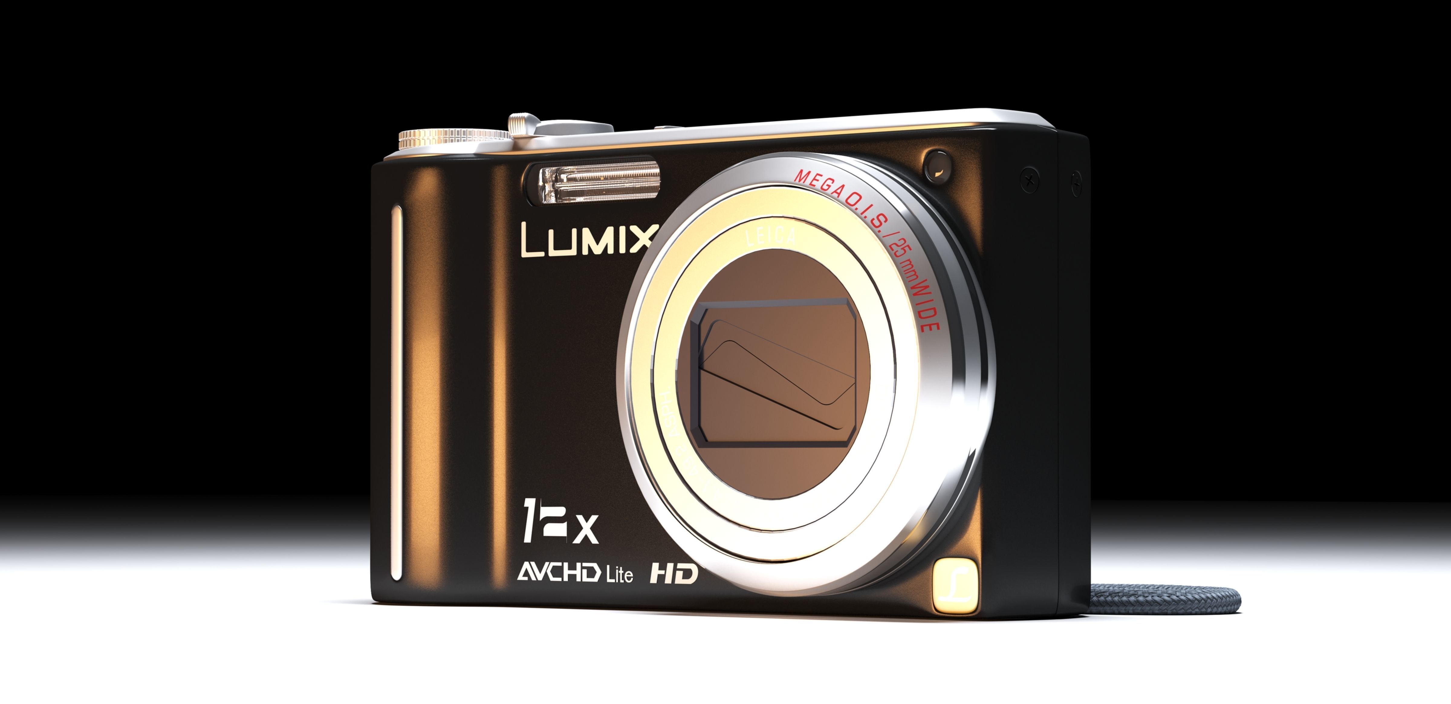 Lumix DMCTZ7 3D model CGTrader