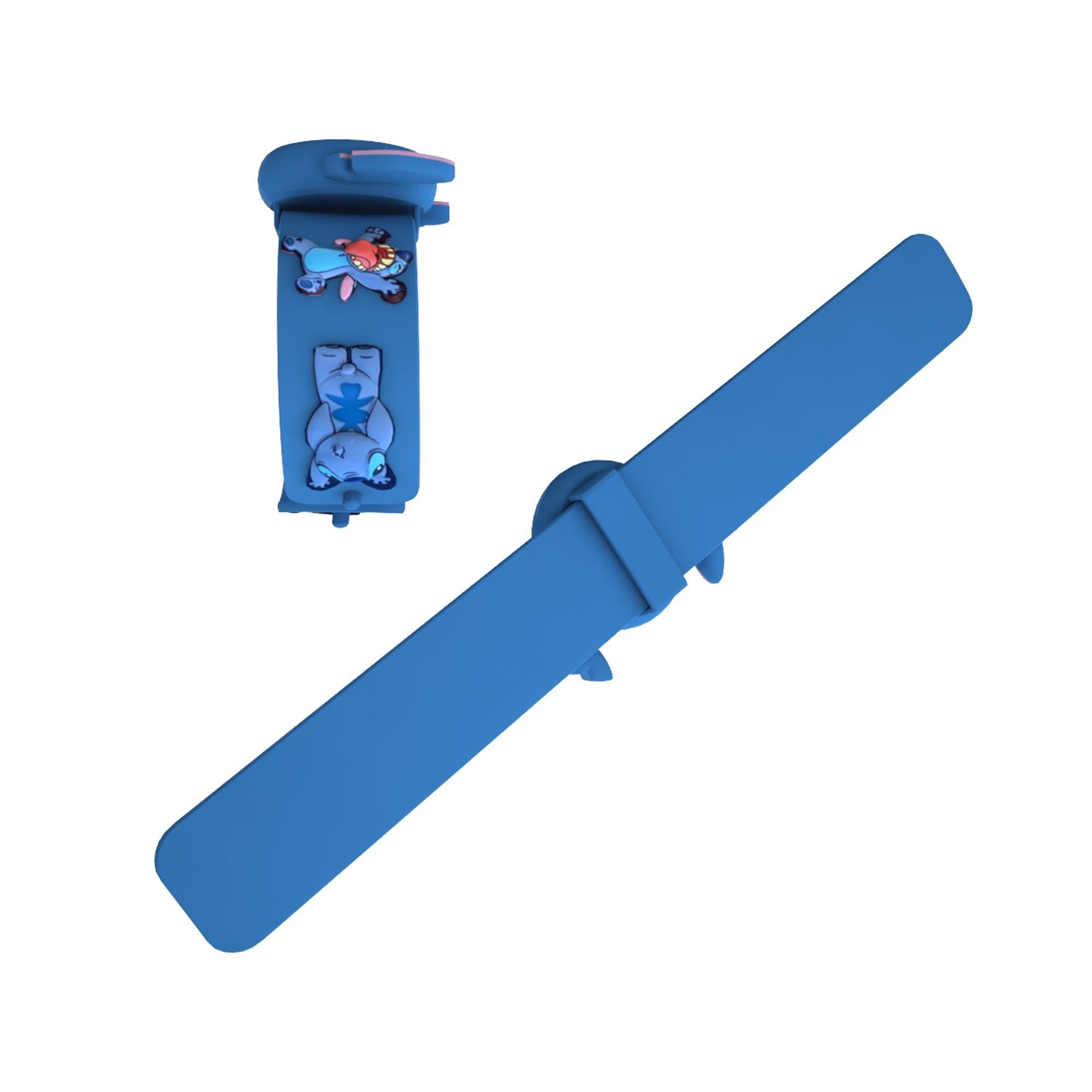 Disney Magic Band Slap Bracelet 3D model CGTrader