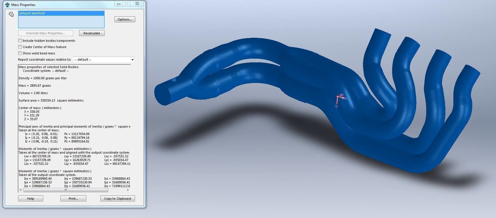 Manifold mandrel 3D model 3D printable CGTrader
