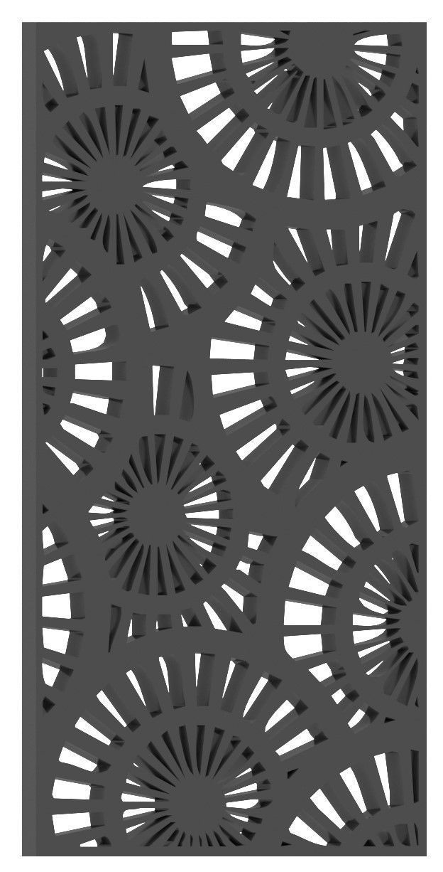 cnc jali partition mdf jali design free 3D model CGTrader