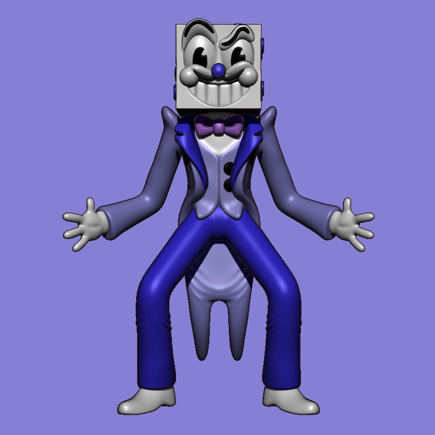 King Dice 3D model 3D printable CGTrader