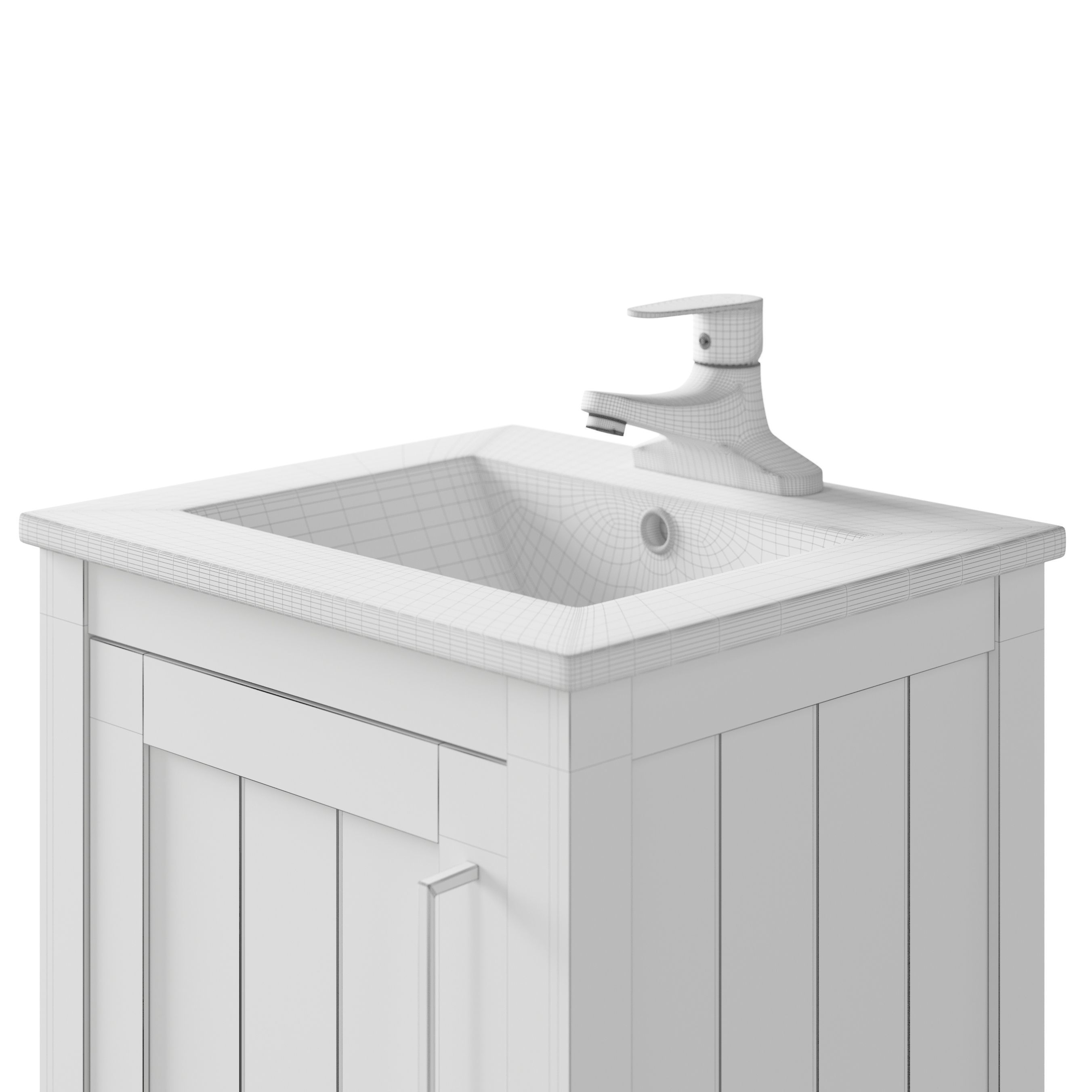 OVE Kansas 18 Vanity 3D model CGTrader