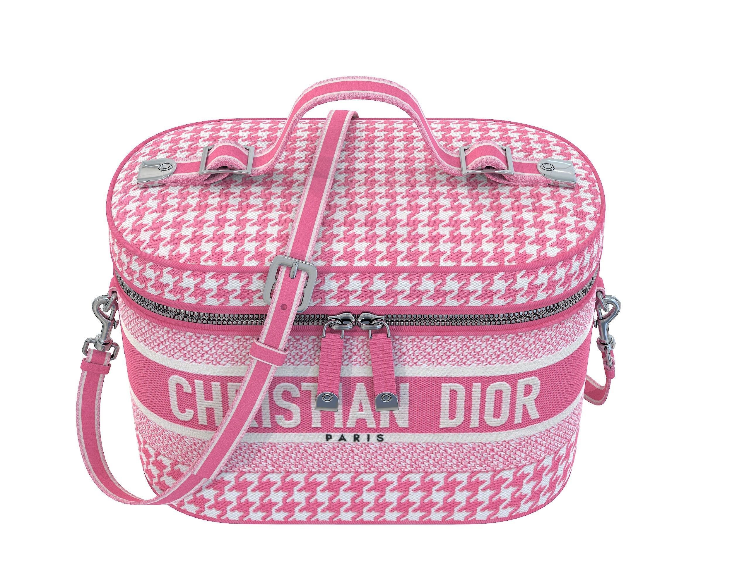 Dior DiorTravel Vanity Case Bag 3D Model Collection CGTrader