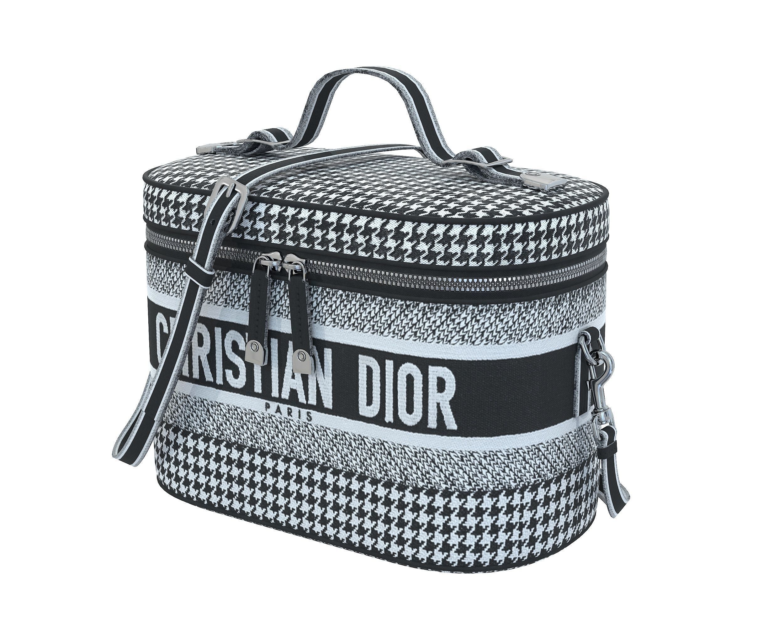 Dior DiorTravel Vanity Case Bag 3D Model Collection CGTrader