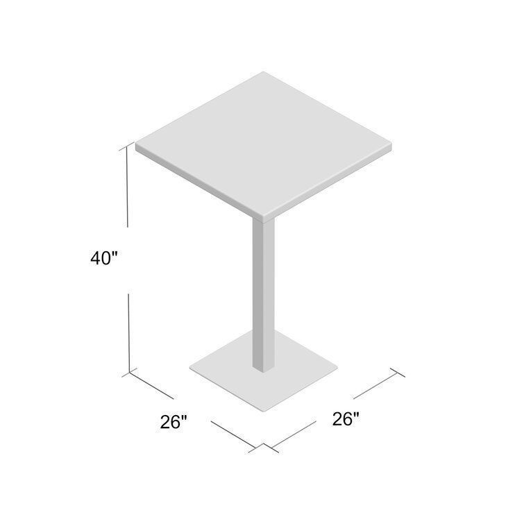 Erastus Wicker Rattan Bar Table 3D model CGTrader