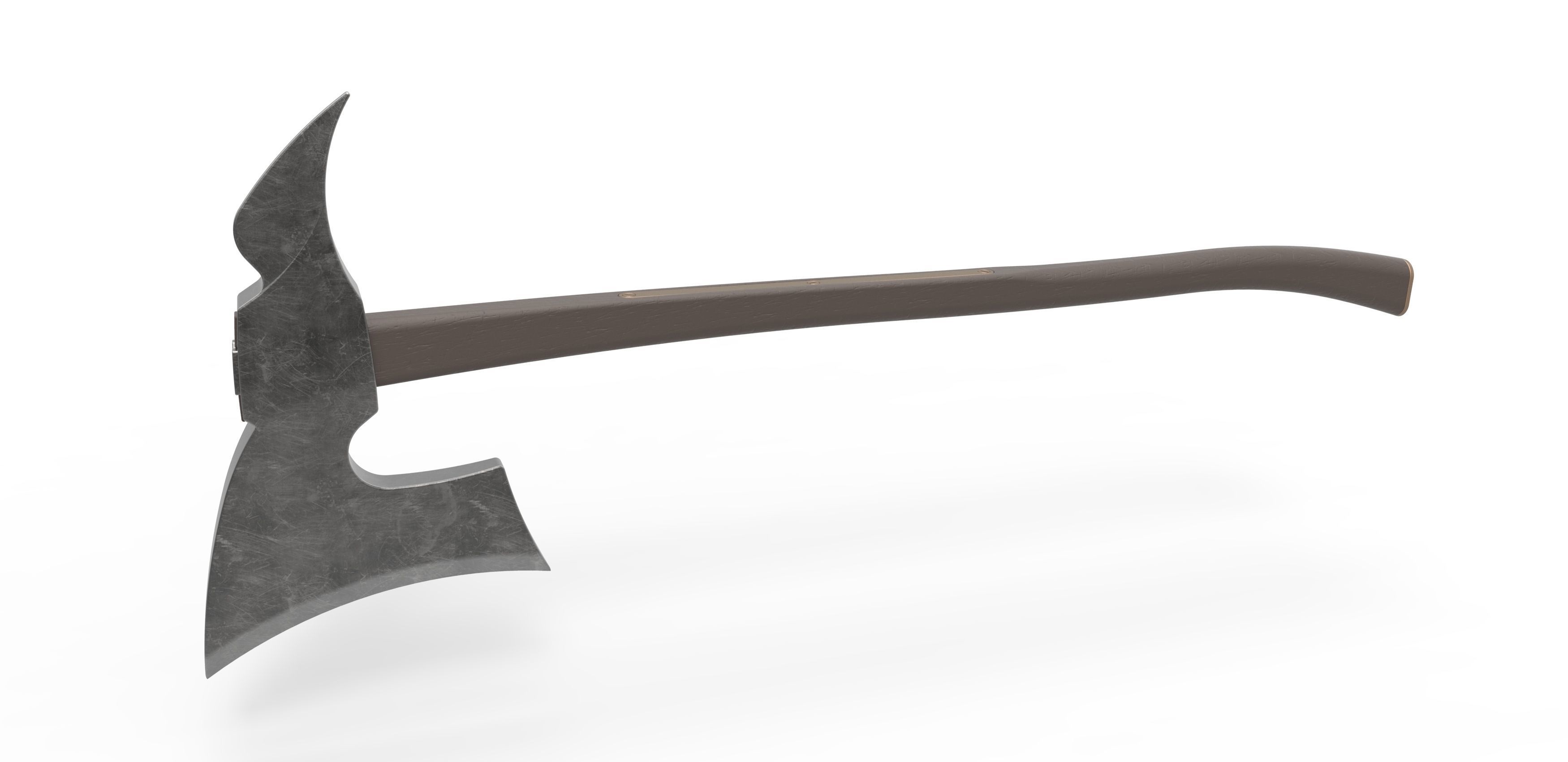 Axe of Fjall from The Witcher Blood Origin TV series 3D model 3D
