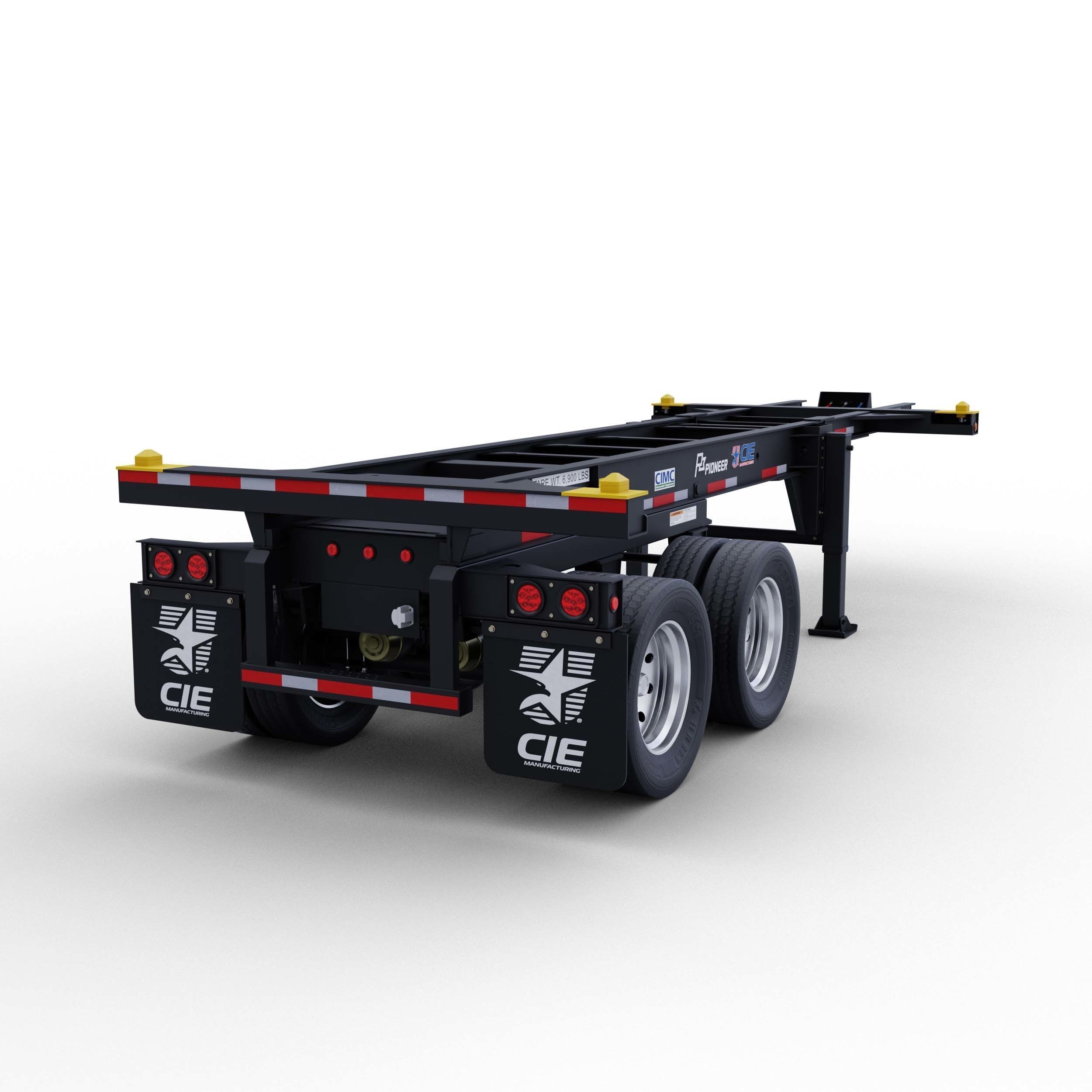 CIE Pioneer 23 Tandem Slider Chassis 3D model CGTrader