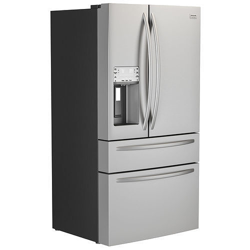 frigidairefrench door refrigeratorsfg4h2272uf 3D model CGTrader