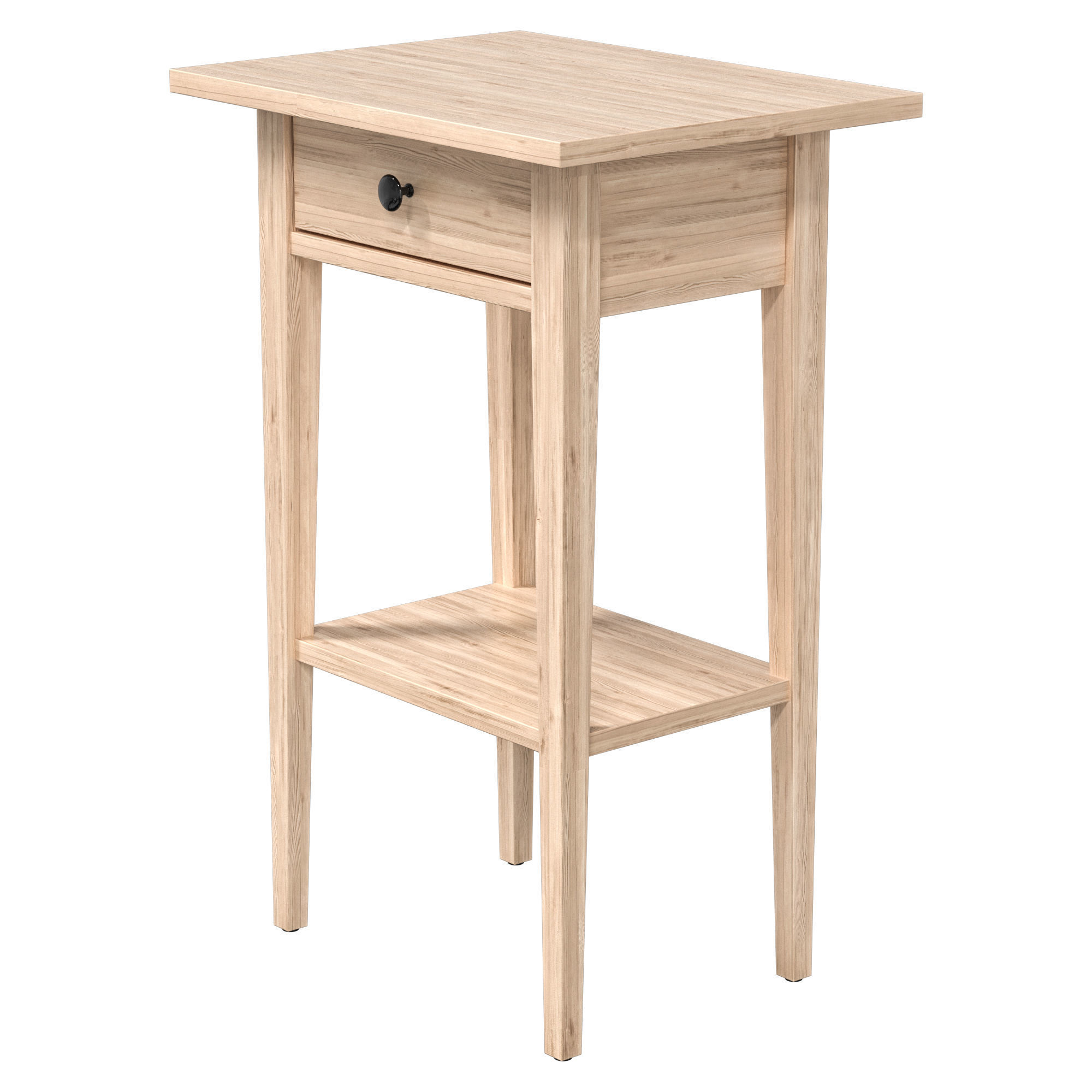 IKEA HEMNES Bedside table 3D model CGTrader