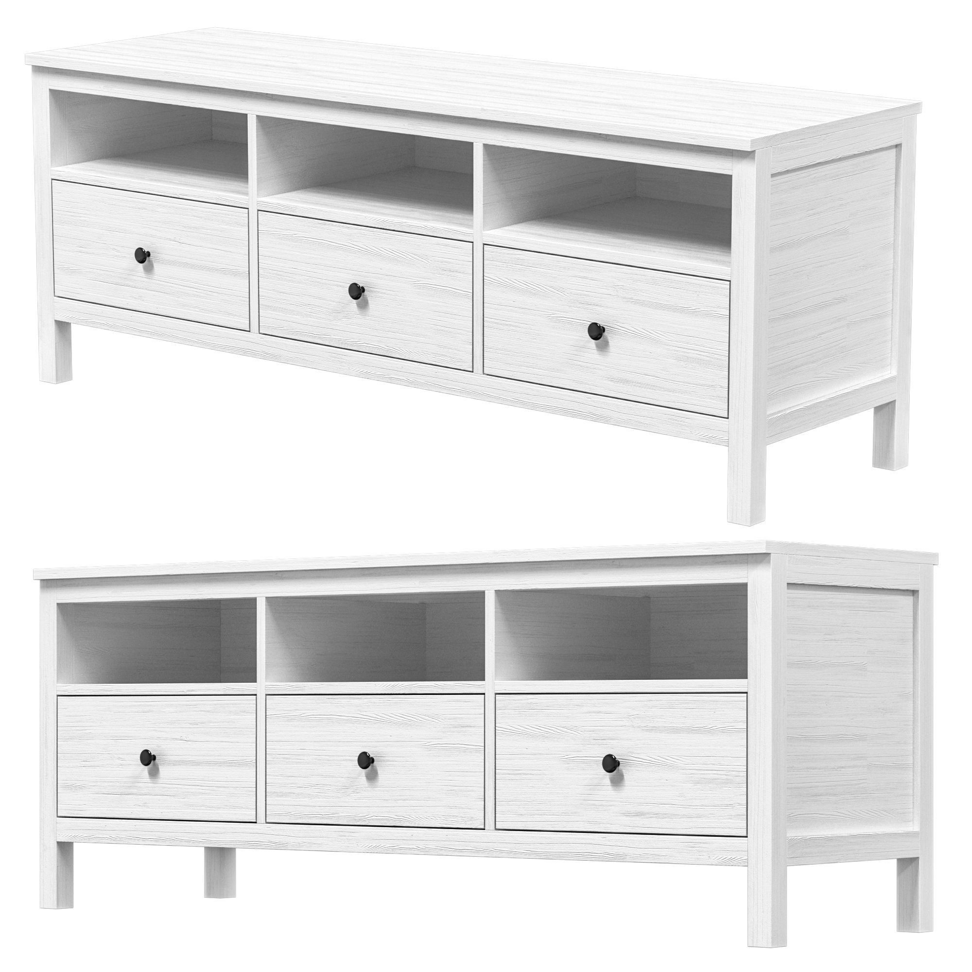 IKEA HEMNES TV stand 3D model CGTrader