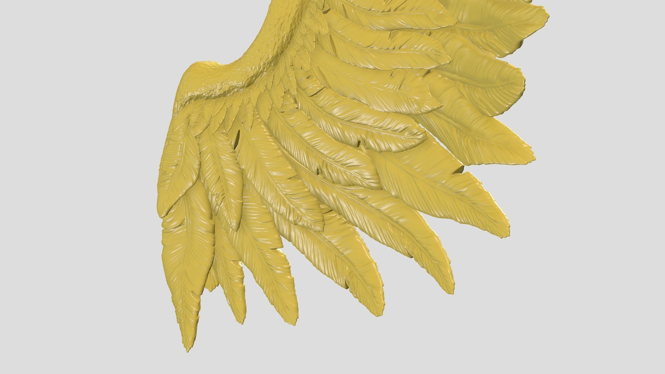 Wings Printable 02 3D model 3D printable | CGTrader