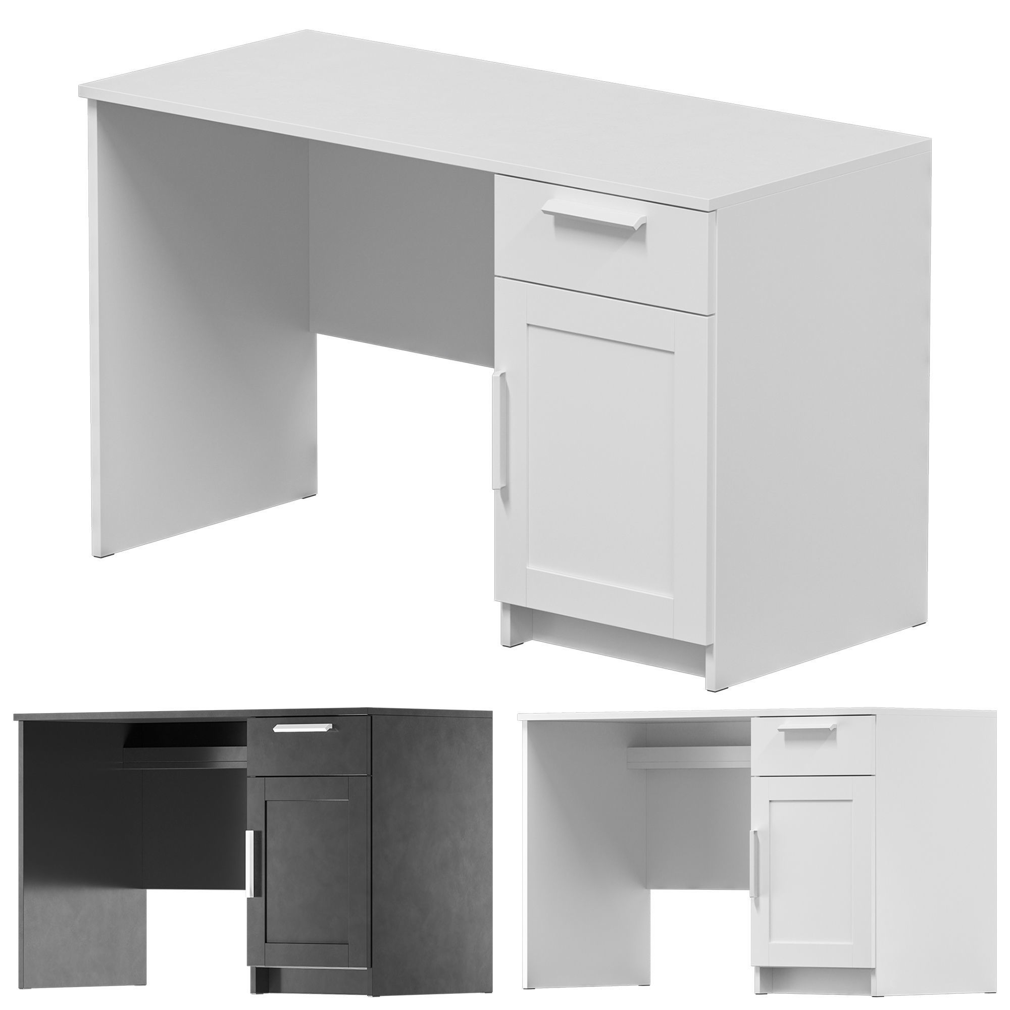 IKEA BRIMNES Desk 3D model CGTrader