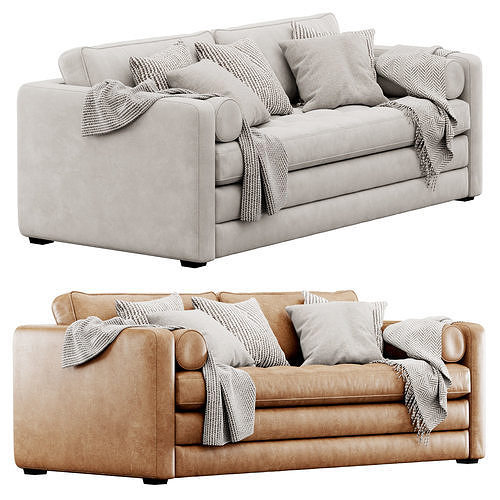 Napa Sofa 82 by Poly and Bark 3D model CGTrader