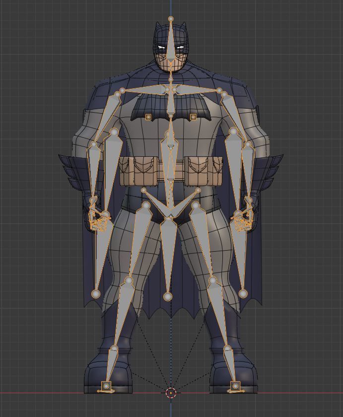 Batman 3D Model character 3D model rigged | CGTrader