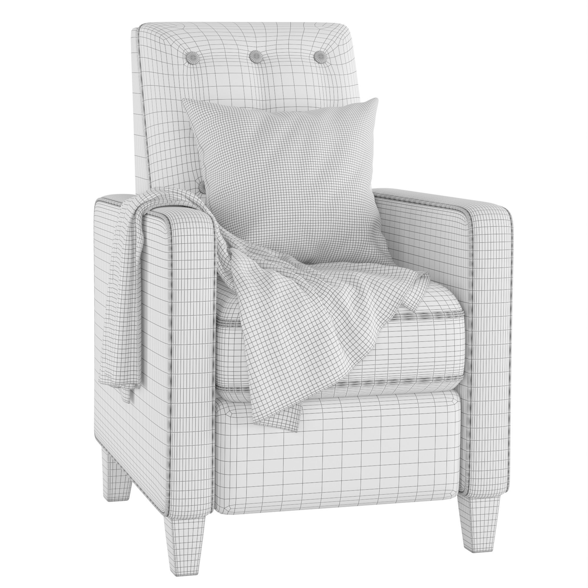Arm Chair Homesvale 3D model CGTrader