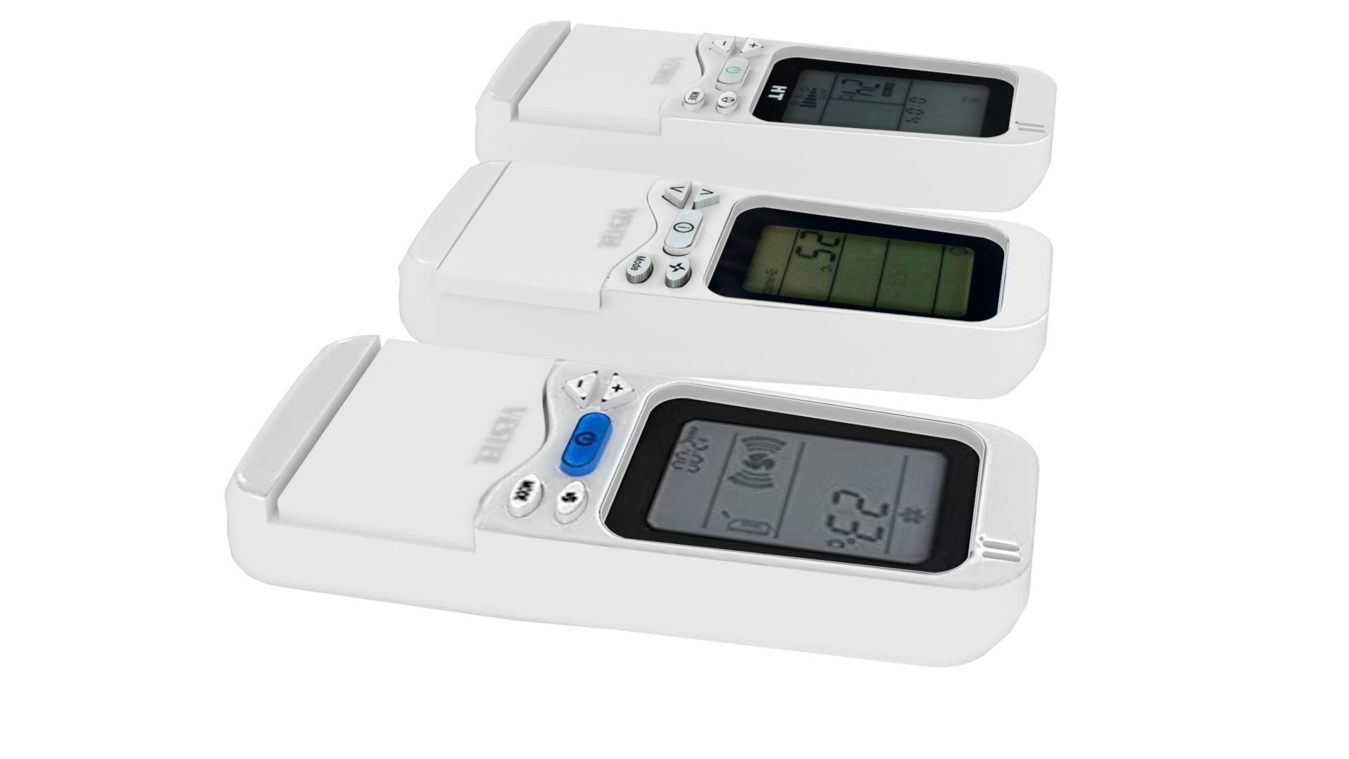 Vestel Air Conditioner Remote Controls 3D model CGTrader