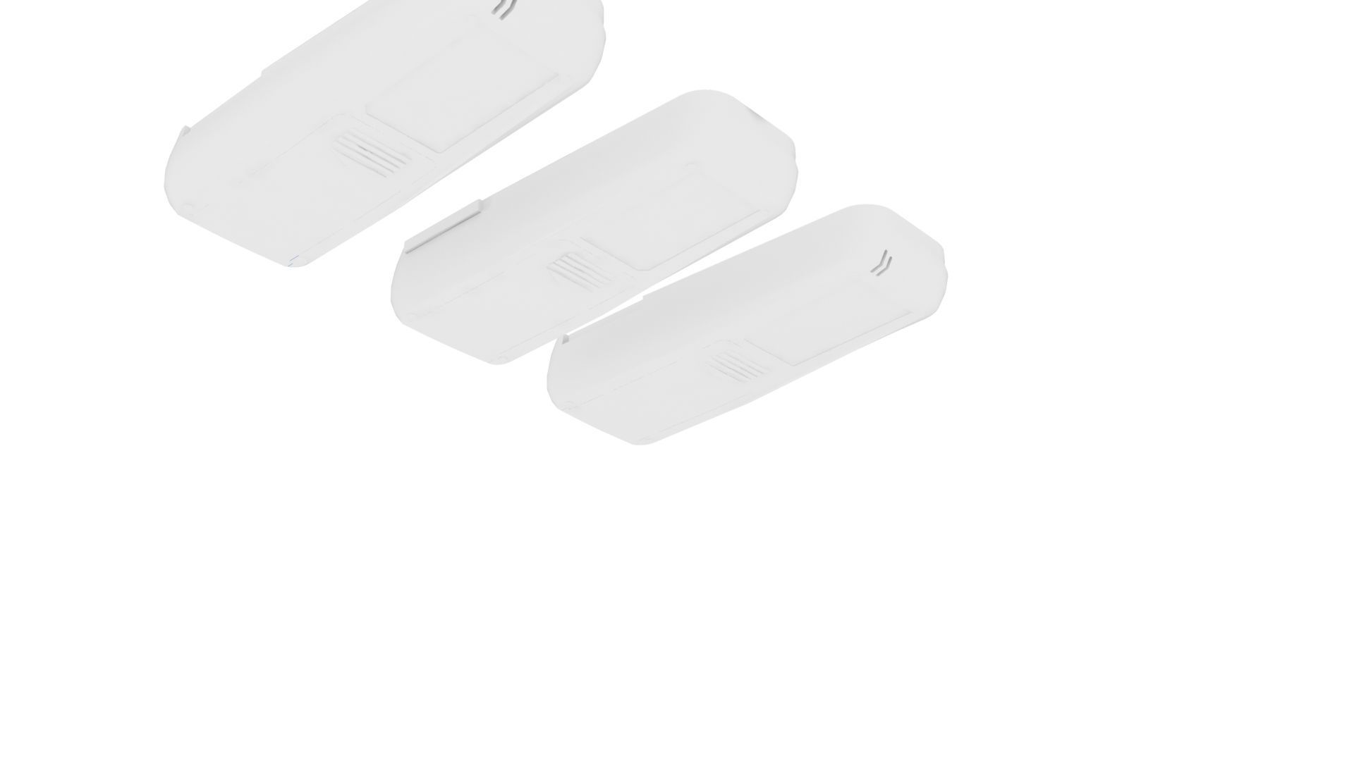 Vestel Air Conditioner Remote Controls 3D model CGTrader