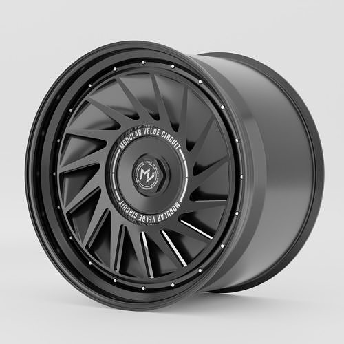 MV GR2V1 Wheel 3D model CGTrader