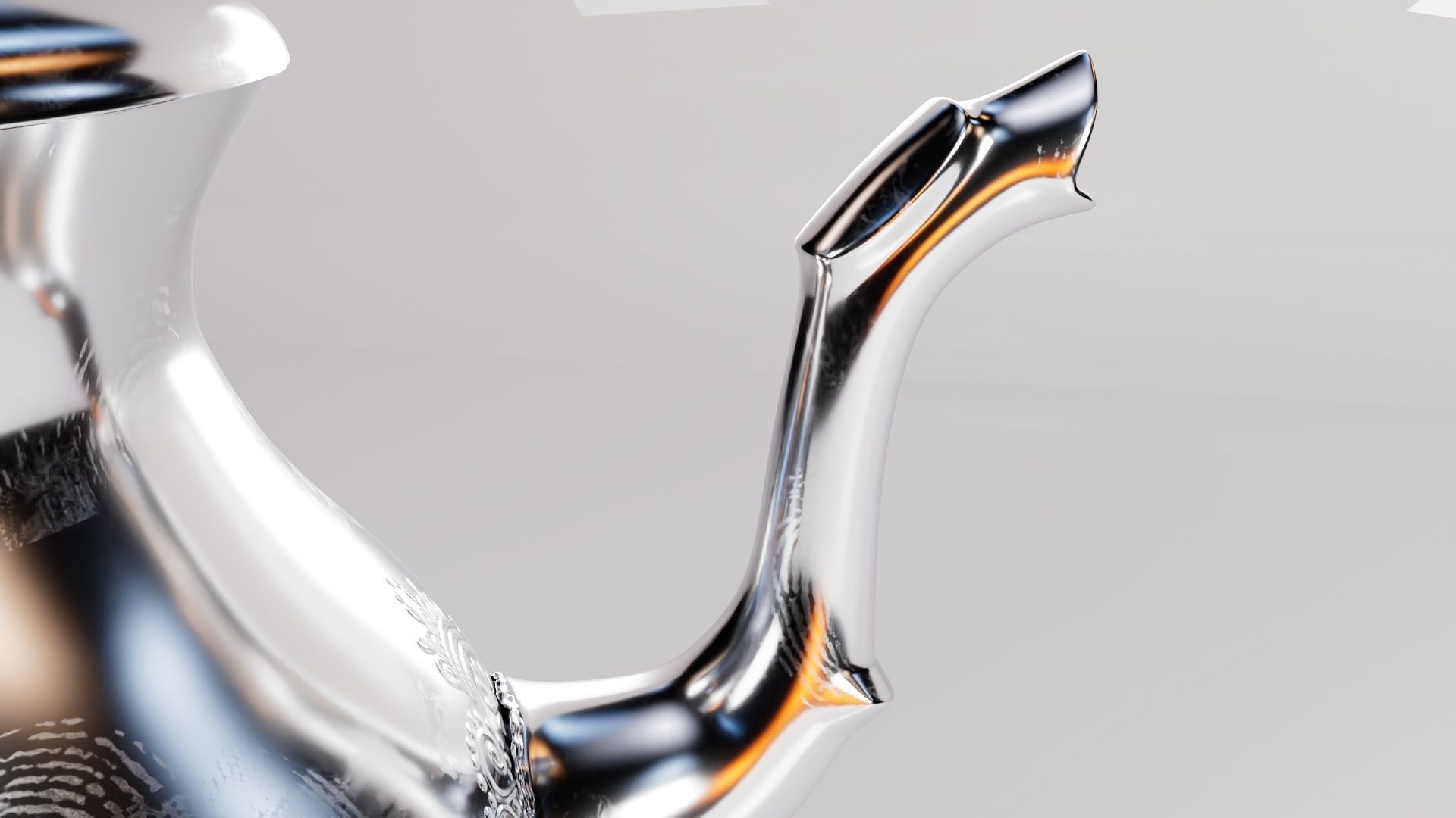 Moroccan Teapot 3D model CGTrader