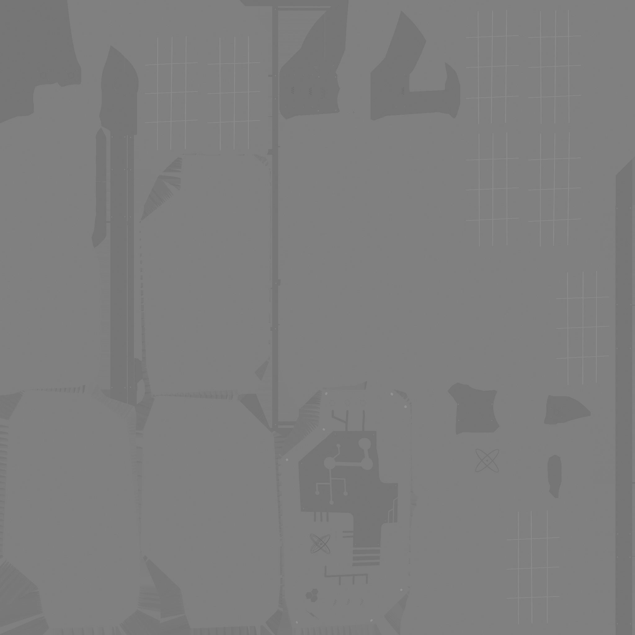 3D model Satellite B02 Gold - SciFi Space Design VR / AR / low-poly ...