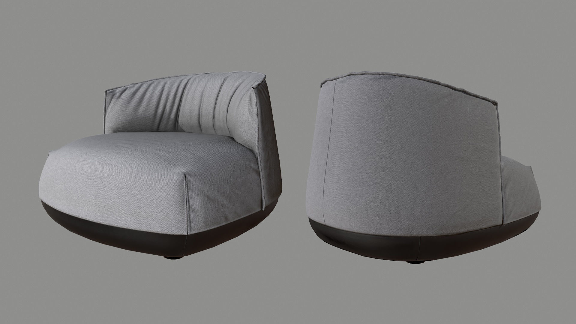 Collection of Armchairs PBR CGTrader