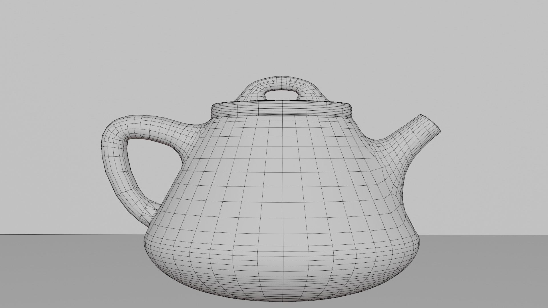 3D model Chinese teapot PBR VR / AR / lowpoly CGTrader