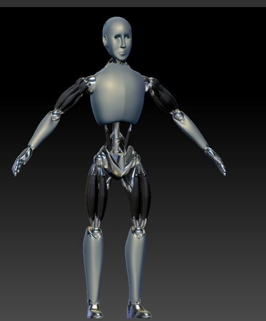 IRobot Sonny Fan Art 3D model animated rigged CGTrader