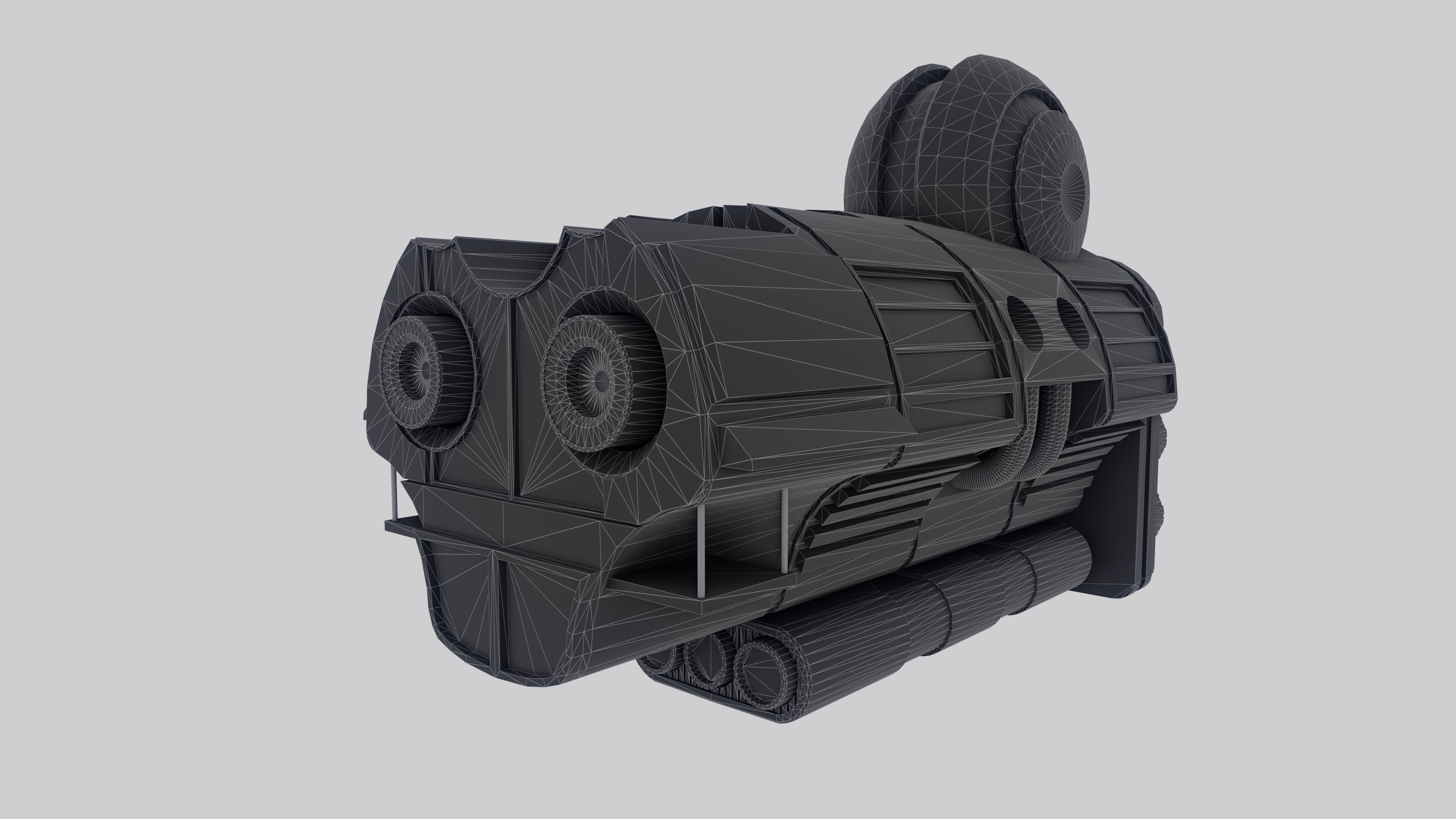 3D model Galactic Core spaceship VR / AR / low-poly | CGTrader