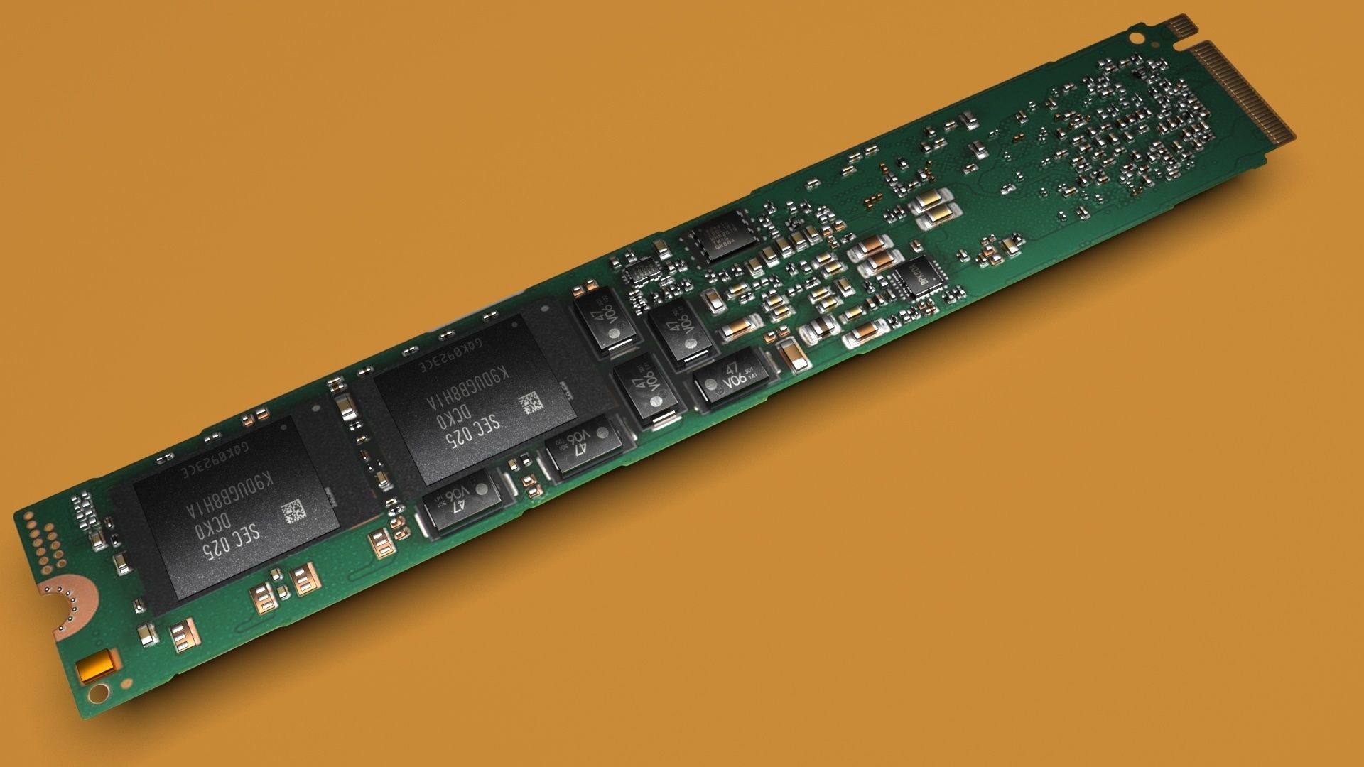 Samsung SSD 3D model | CGTrader