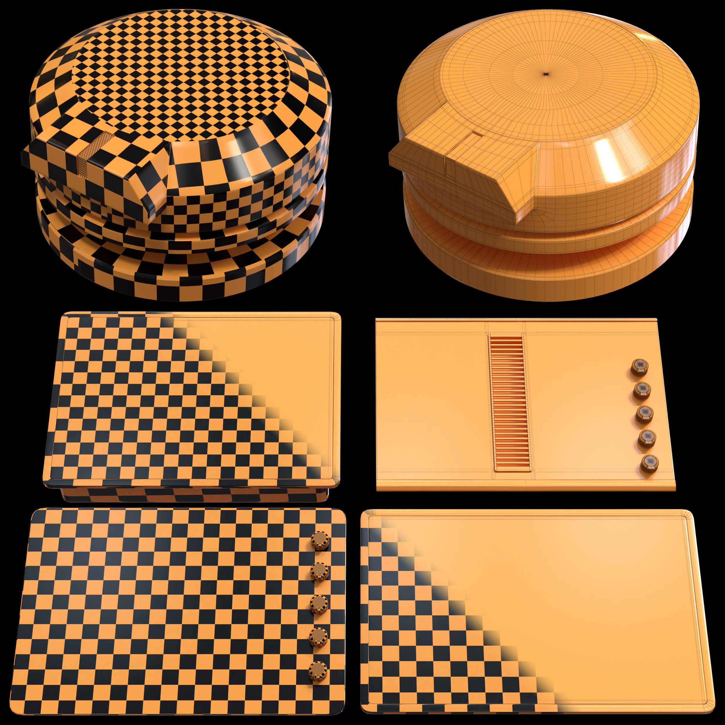 kitchenaid Induction Cooktop 3D model CGTrader