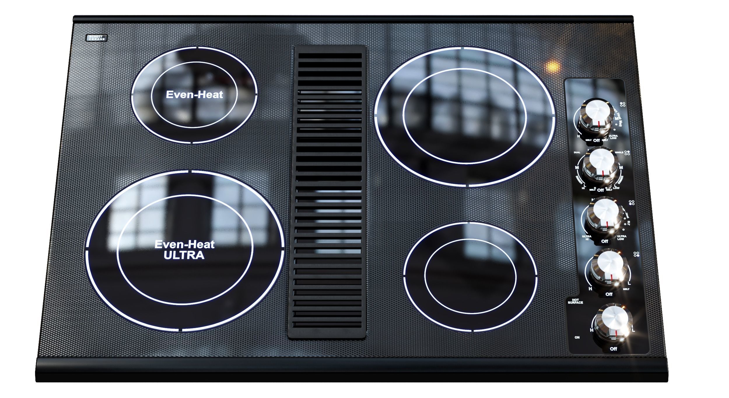 kitchenaid Induction Cooktop 3D model CGTrader