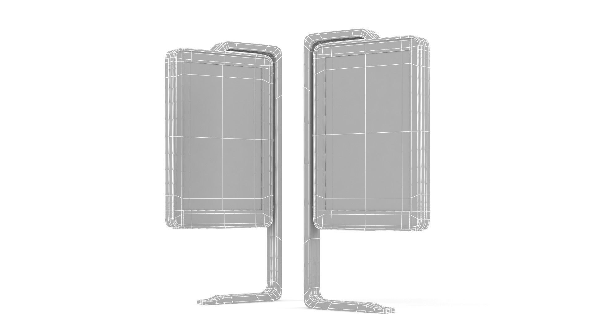 Digital Billboard 3D model CGTrader