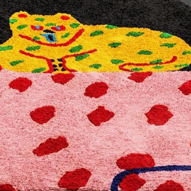 Ikea Art Event 2019 Misaki Kawai Rug 3D model CGTrader