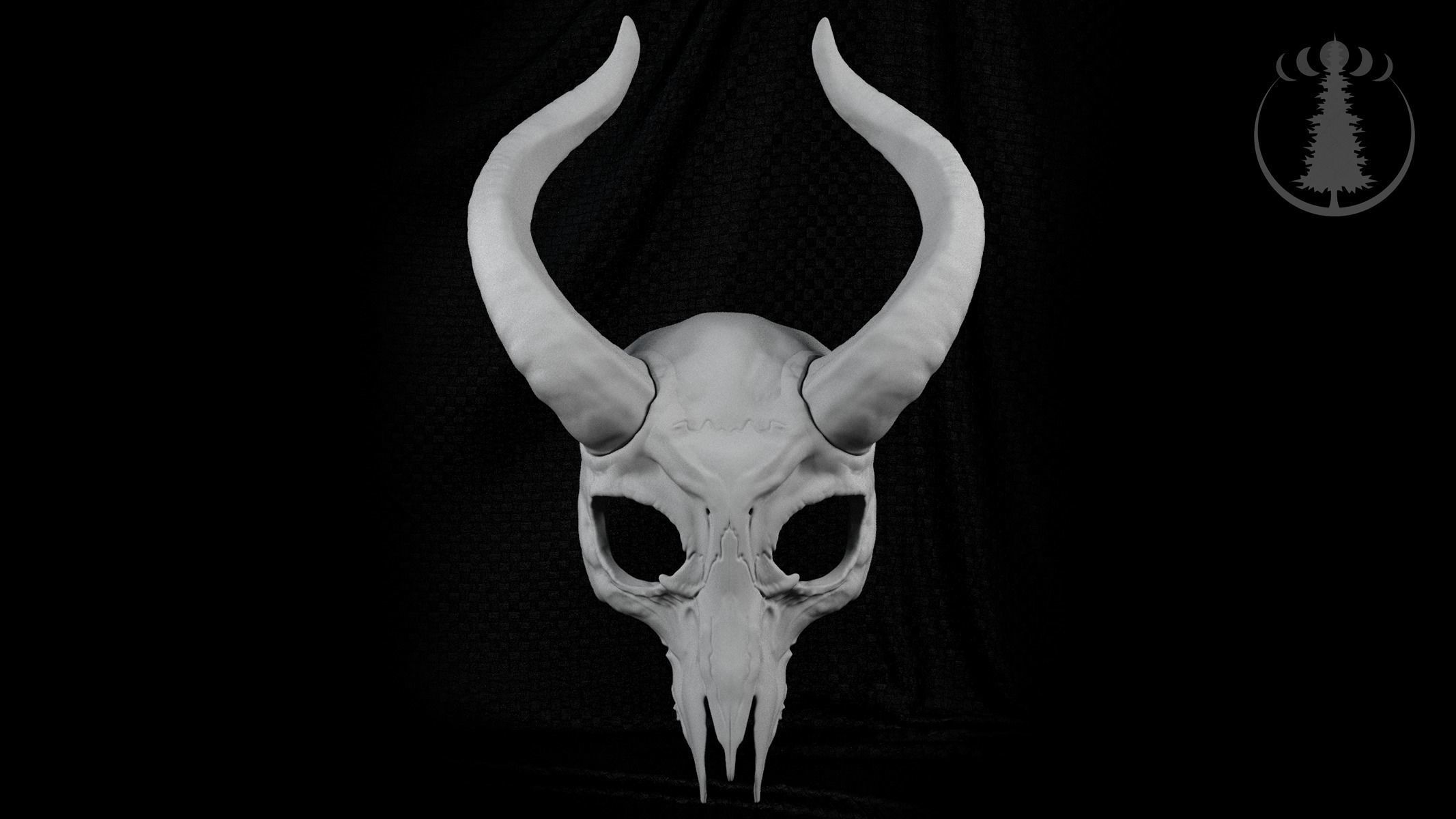 Mask Animal Skull 3D model 3D printable | CGTrader