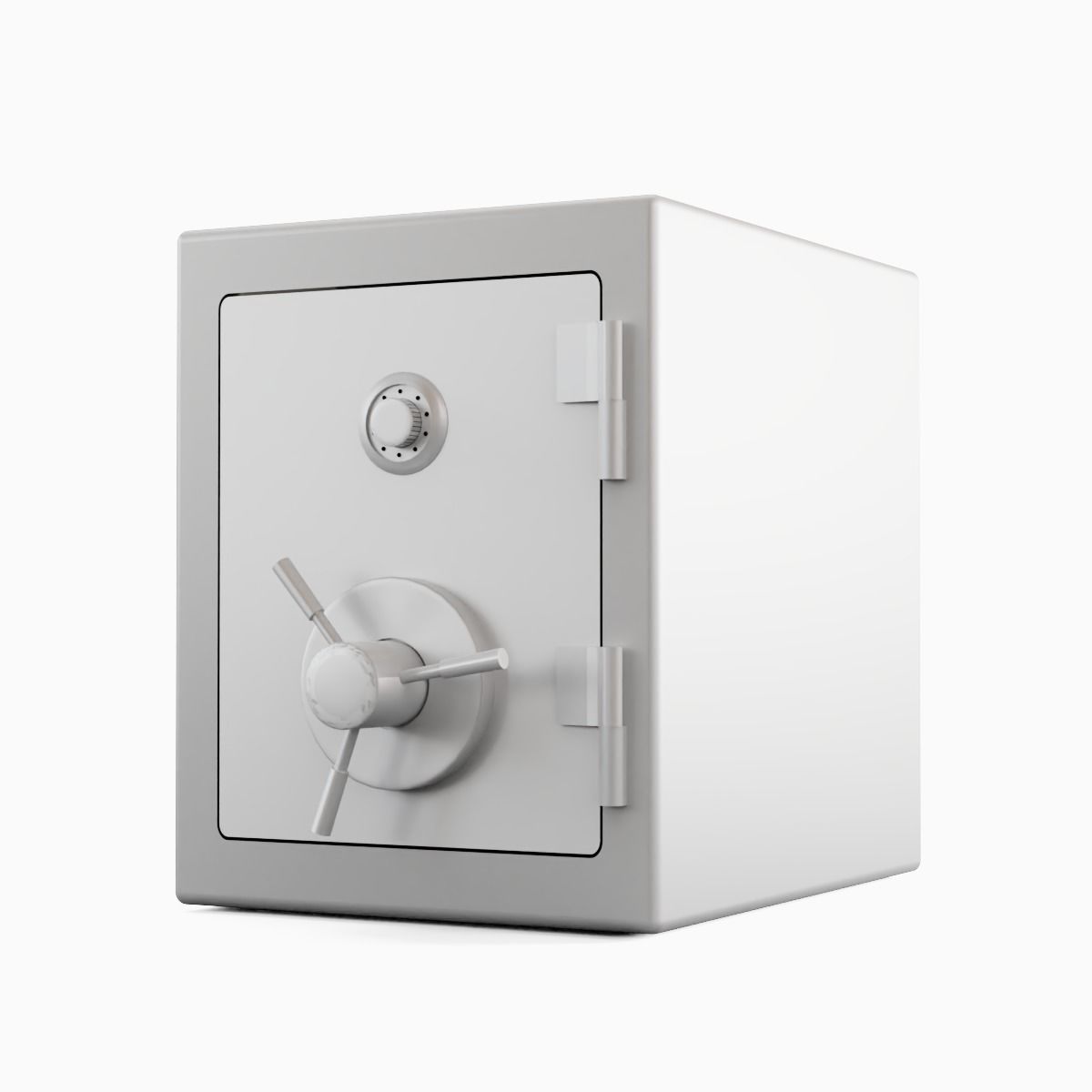 3D model Steel Safe VR / AR / low-poly | CGTrader