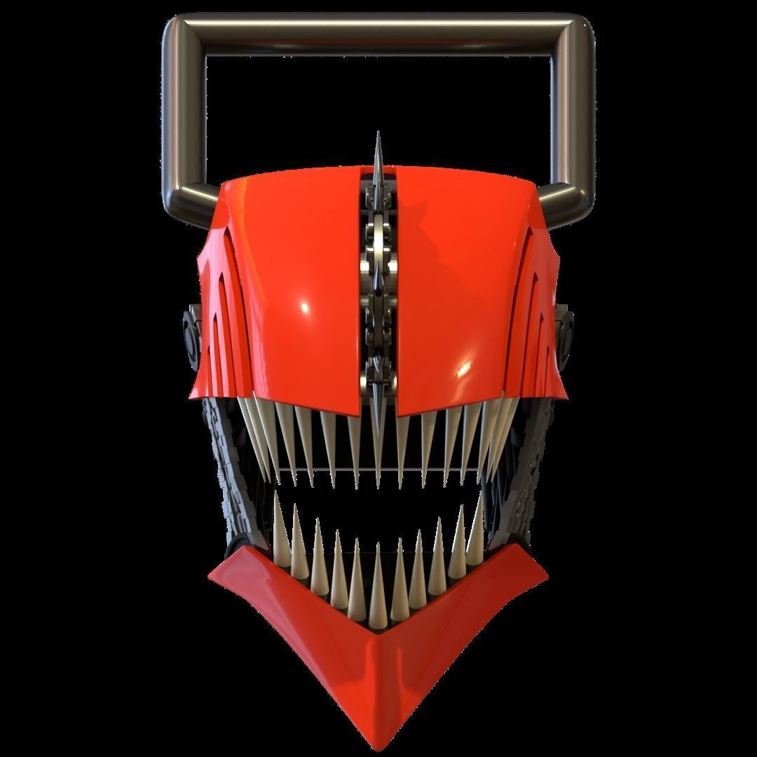 Chainsaw man helmet 3d printable model 3D model 3D printable CGTrader