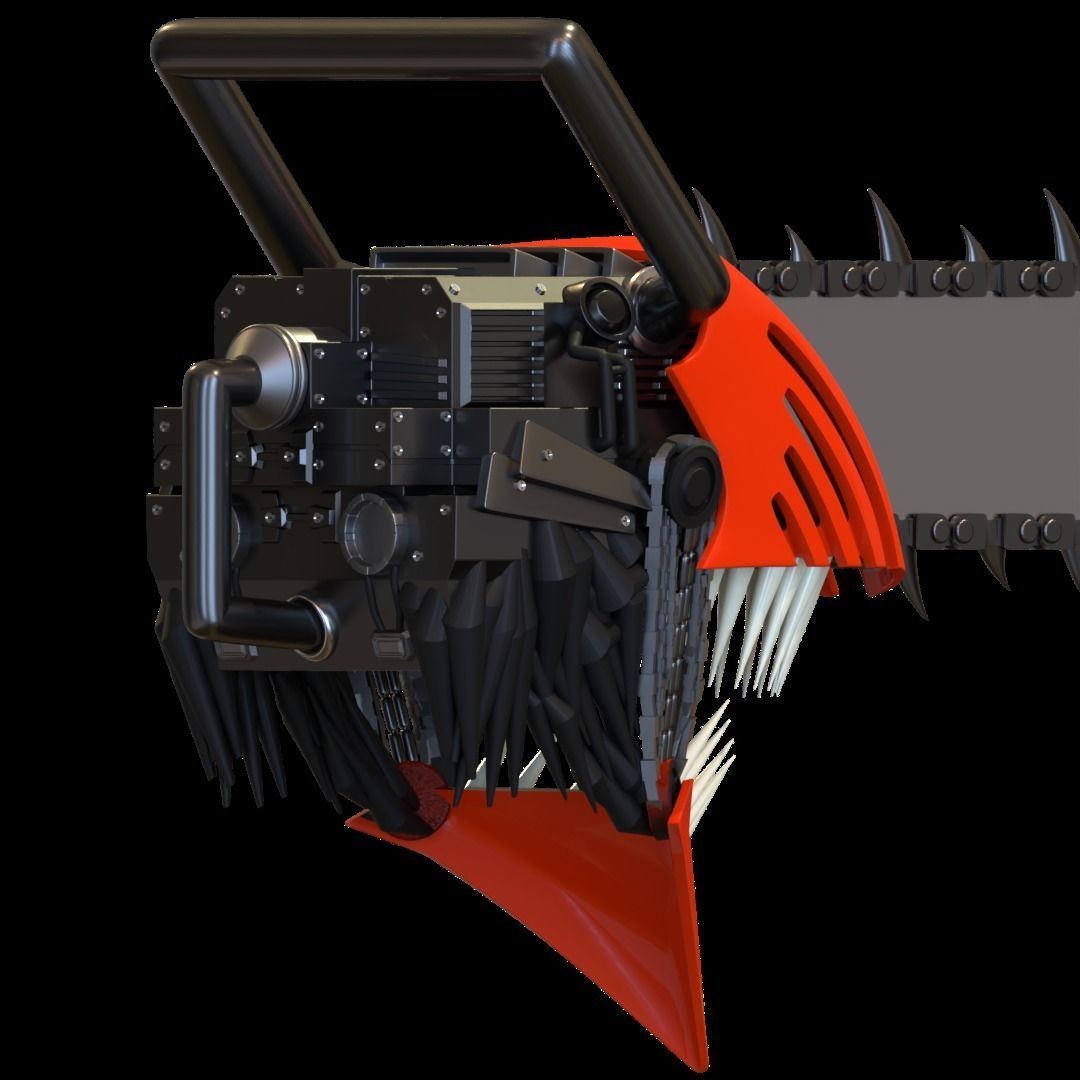 Chainsaw man helmet 3d printable model 3D model 3D printable CGTrader