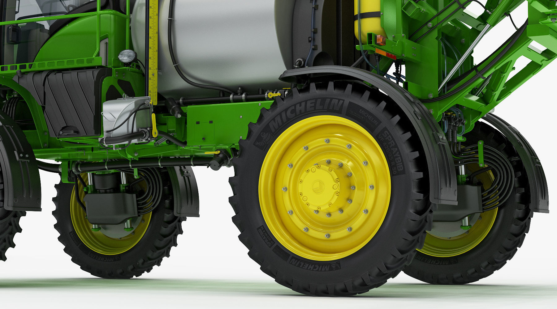John Deere R4045 Sprayer 3D model CGTrader