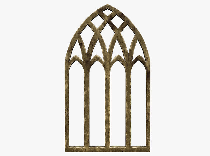 3D model Medieval window VR / AR / low-poly | CGTrader